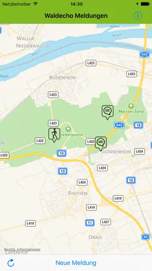WaldEcho Rheinland-Pfalz screenshot 2