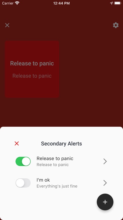 Red Panic Button screenshot-4