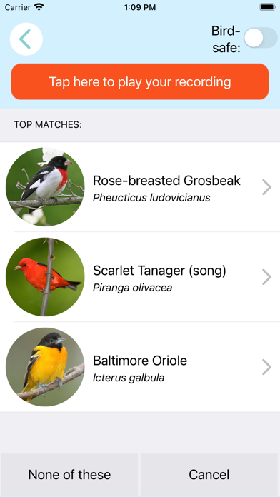 Screenshot #3 pour ChirpOMatic - BirdSong USA