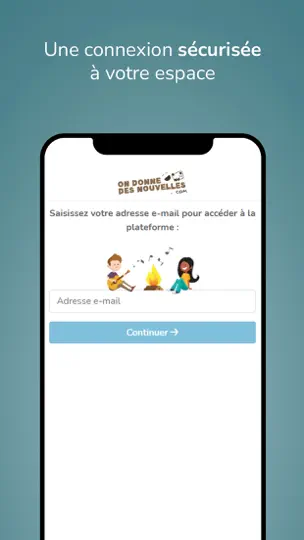 Capture d'écran de OnDonneDesNouvelles sur iPhone 2