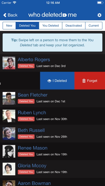 Who Deleted Me Friend Tracker