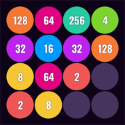 X2 Sticky Balls: 2048 Numbers