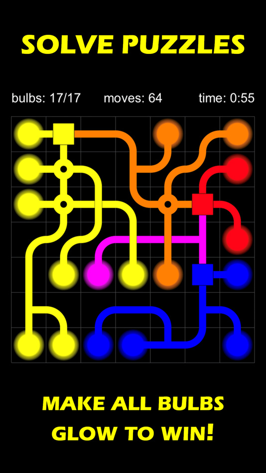 #2. Shift Light Puzzle (iOS) โดย: Solebon LLC