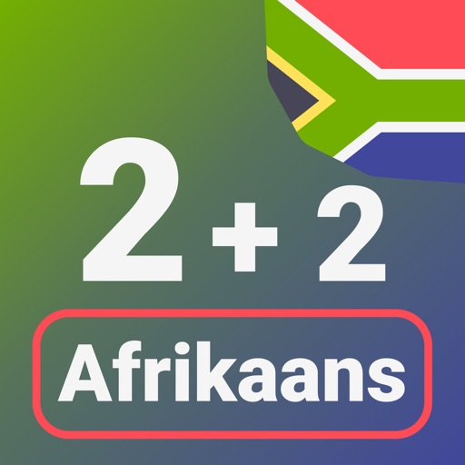 Numbers in Afrikaans language icon