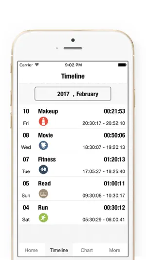 Hours Tracker-Hours Time Log screenshot 3