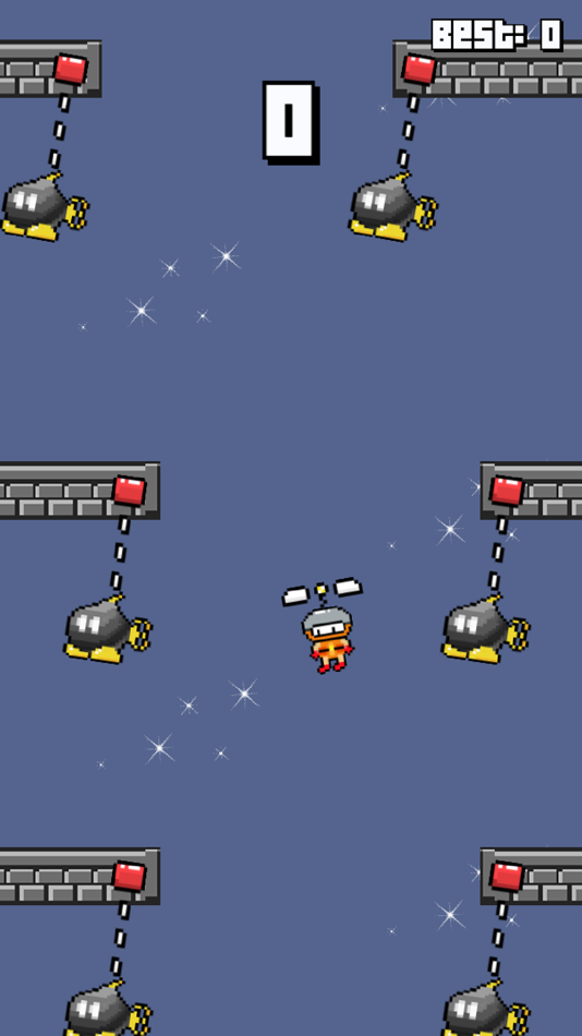 #3. Copter Blast: Retro Rocket (iOS) 由: Simon Bogh Holding ApS