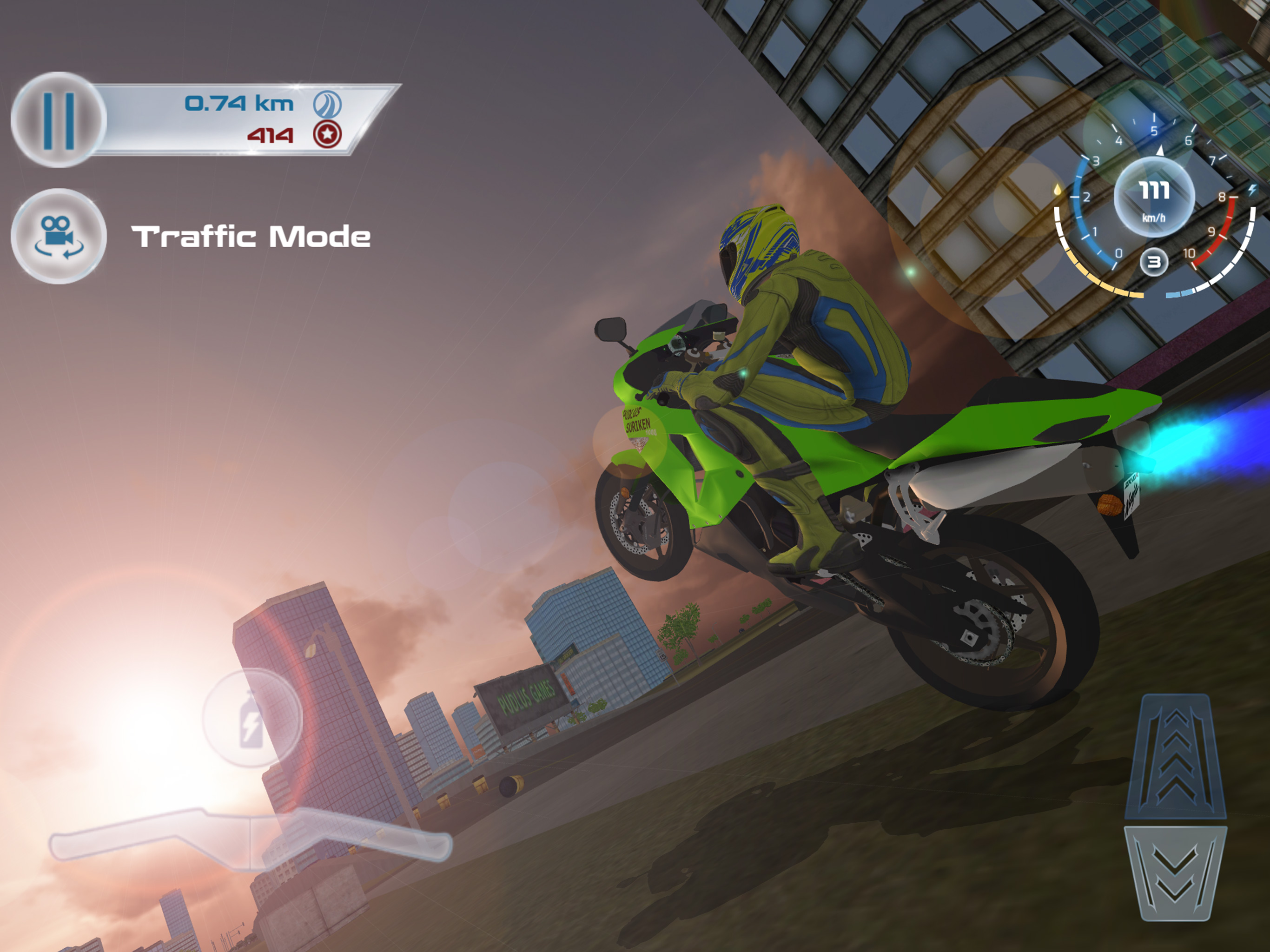 Fast Motorcycle Driver PRO screenshot 9