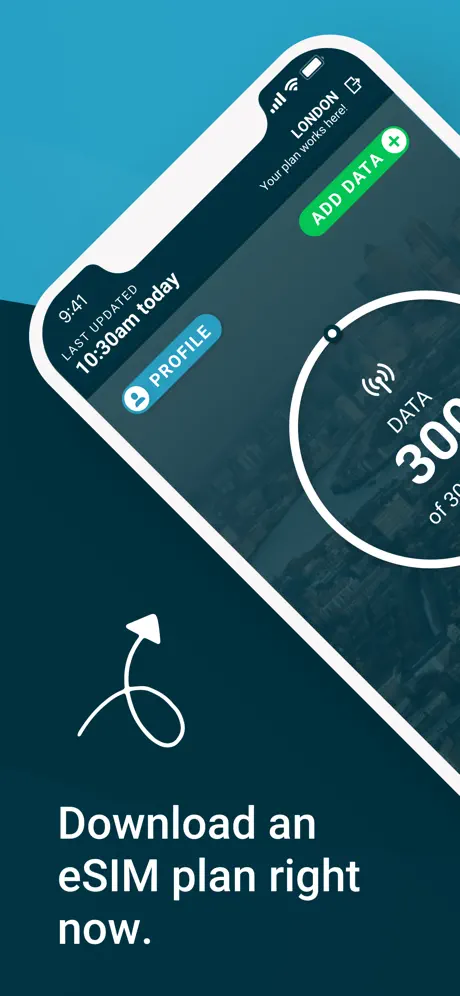 My Truphone: eSIM travel data