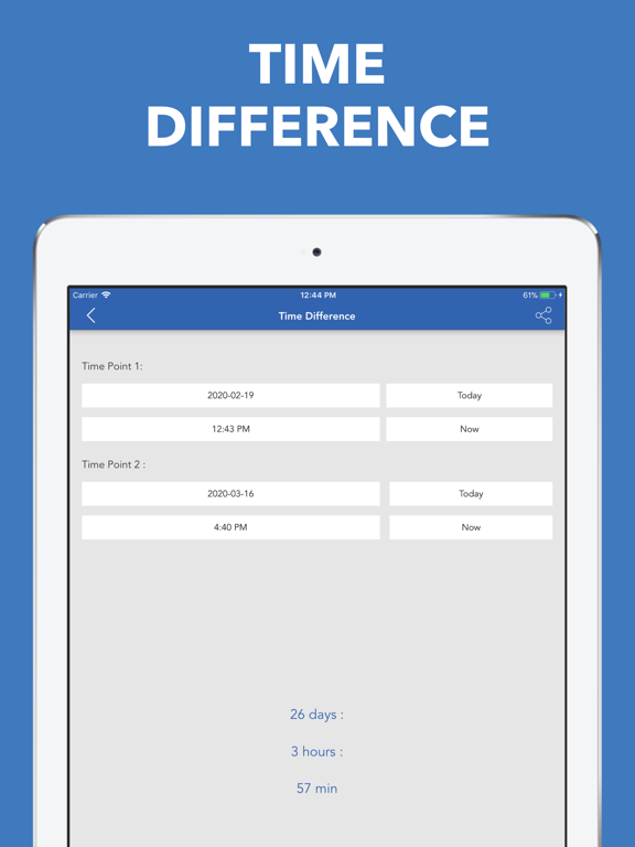 Screenshot #4 pour Date & Time Calculator(9 in 1)