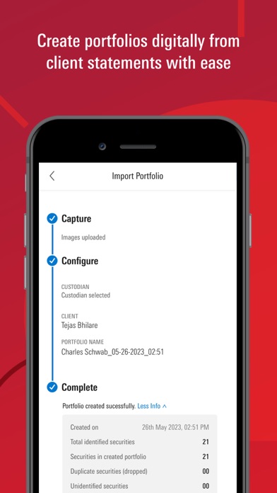 Morningstar for Advisors Screenshot