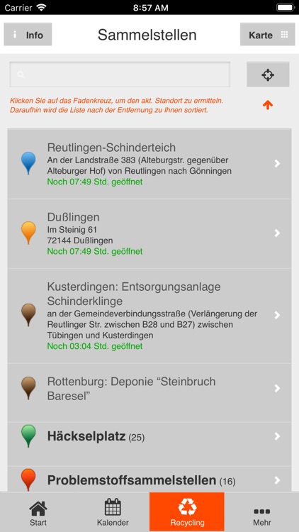 Landkreis Tübingen Abfall-App screenshot-3