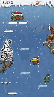 doodle jump christmas plus iPhone Captures Décran 2