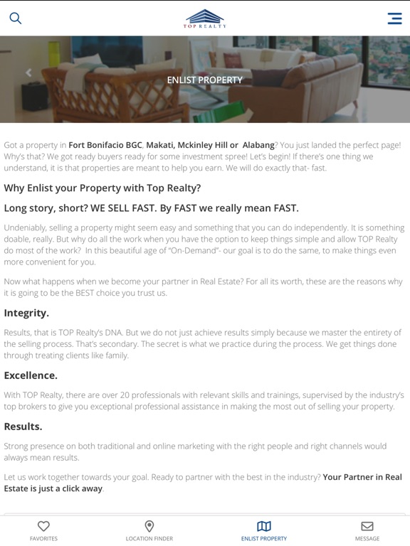 Screenshot #5 pour Top Realty