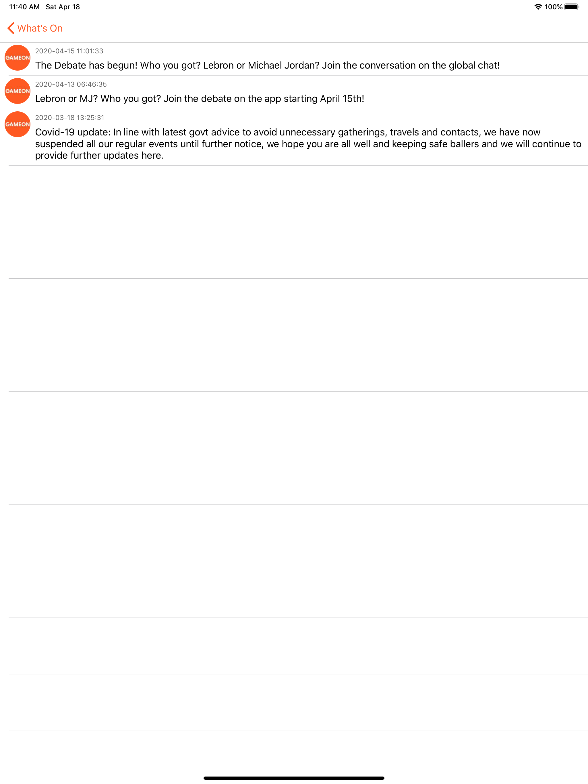 GameOn Active