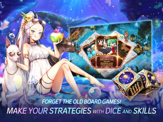 Screenshot #6 pour Game of Dice: Board&Card&Anime