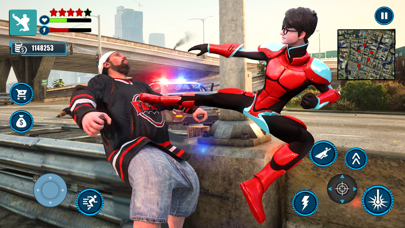 Amazing Rope Hero Spider Games Screenshot
