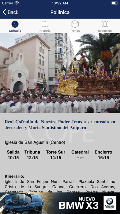 Semana Santa Málaga COPE Screenshot