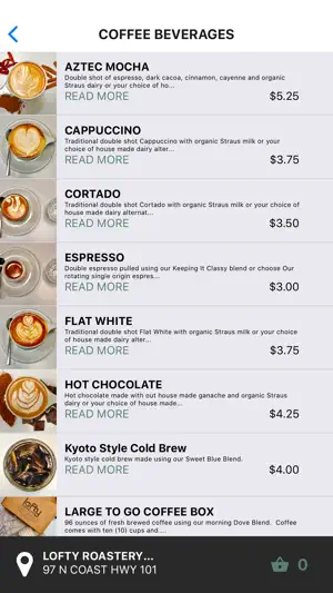 Lofty Coffee screenshot 4