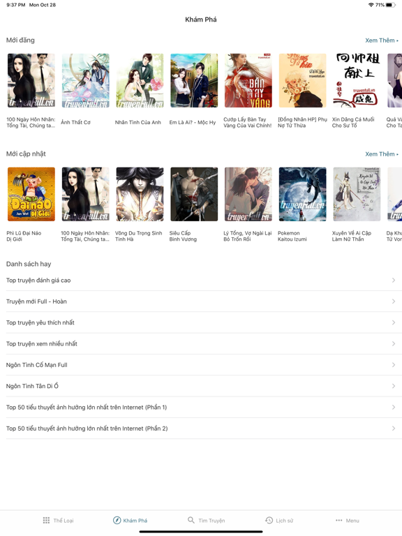 Screenshot #6 pour TYT - Truyện Full & Offline