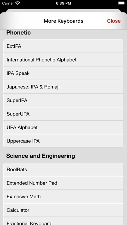 Unicode Pad Pro with keyboards screenshot-8