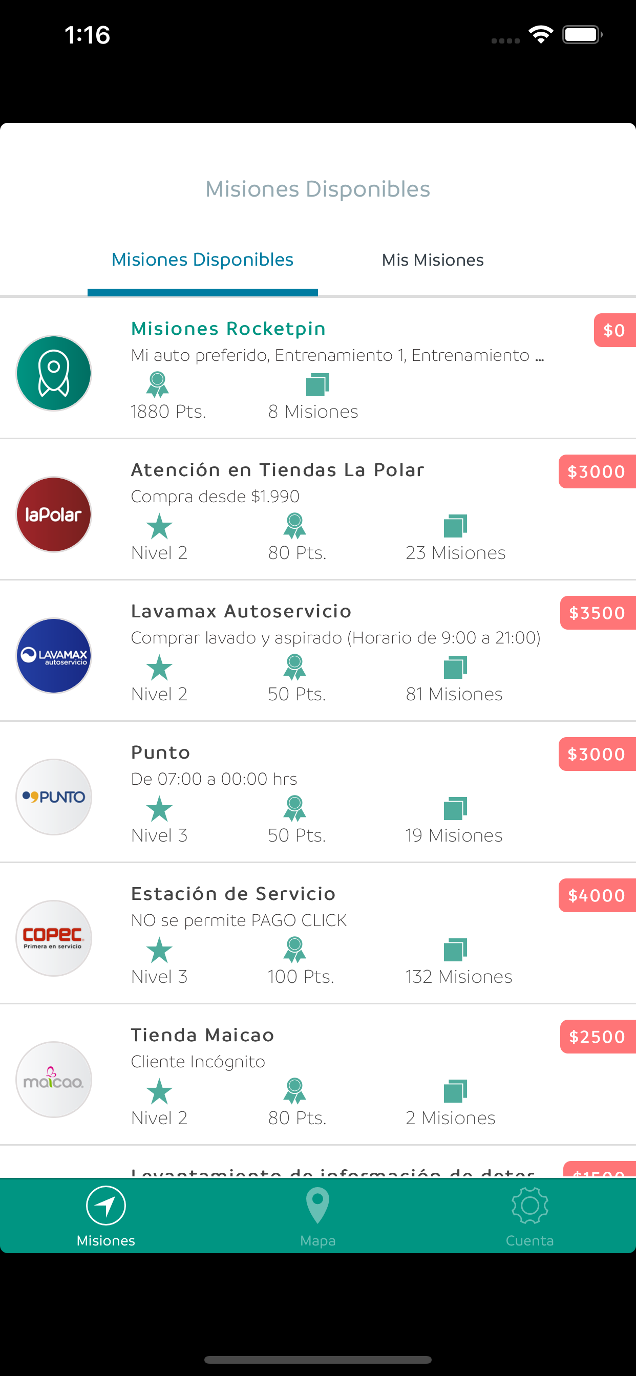 Rocketpin screenshot 4