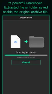 archive utility iphone capturas de pantalla 2