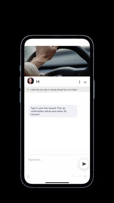 EM - Schedule Ride Screenshot