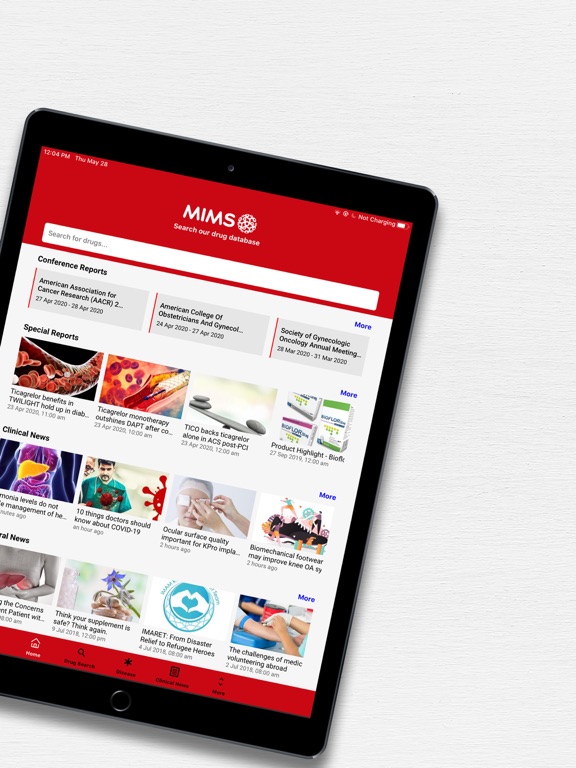 MIMS Singapore iPad screenshot 2 - Medical app