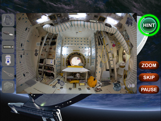Astronaut Hidden Objects iPad screenshot