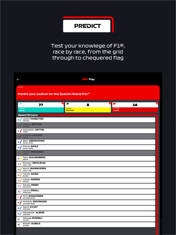 Screenshot #6 pour F1® Play