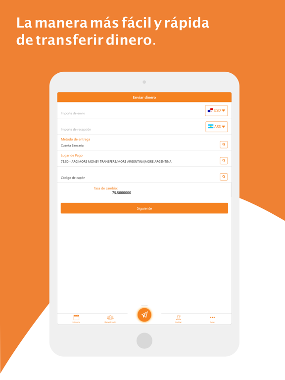 Screenshot #4 pour RedPlus Enviar Dinero