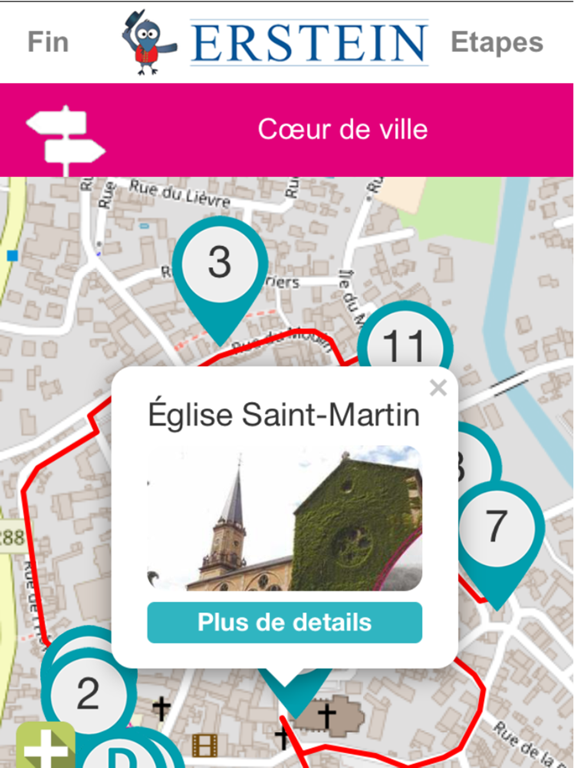 Screenshot #6 pour Parcours Historiques Erstein