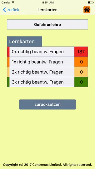 Screenshot von Auto - Führerschein 2026 auf dem iPhone 4