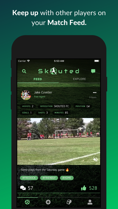 Skouted app screenshot