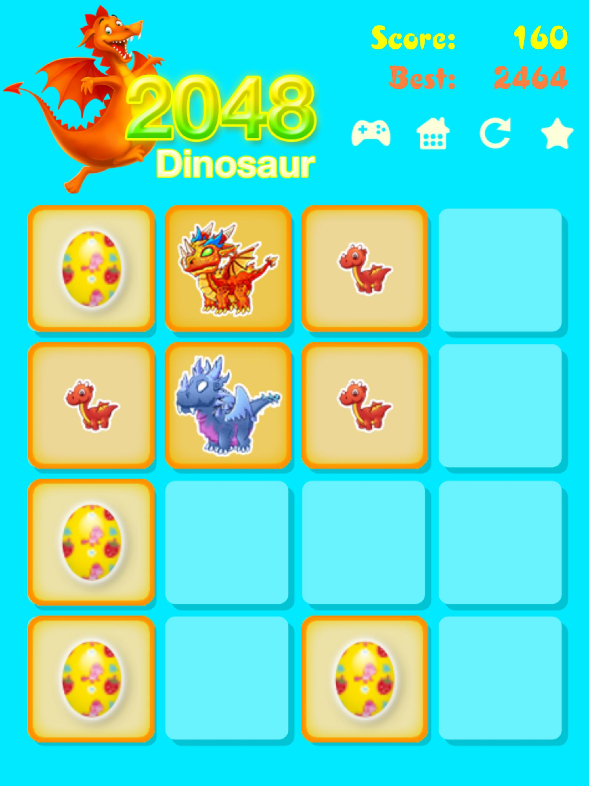 Dinosaur 2048 screenshot 9