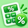 Percentage calculator 15 in 1 icon