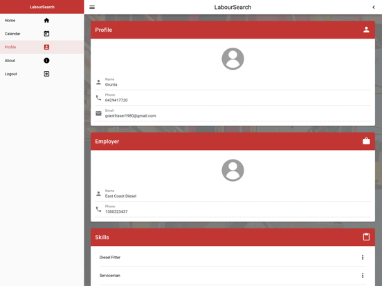Screenshot #5 pour Labour Search v2