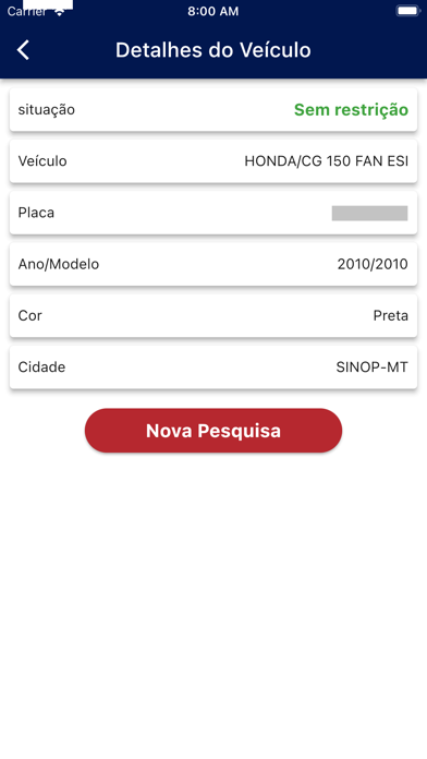 Consulta Placa Fácil -Veículos Screenshot