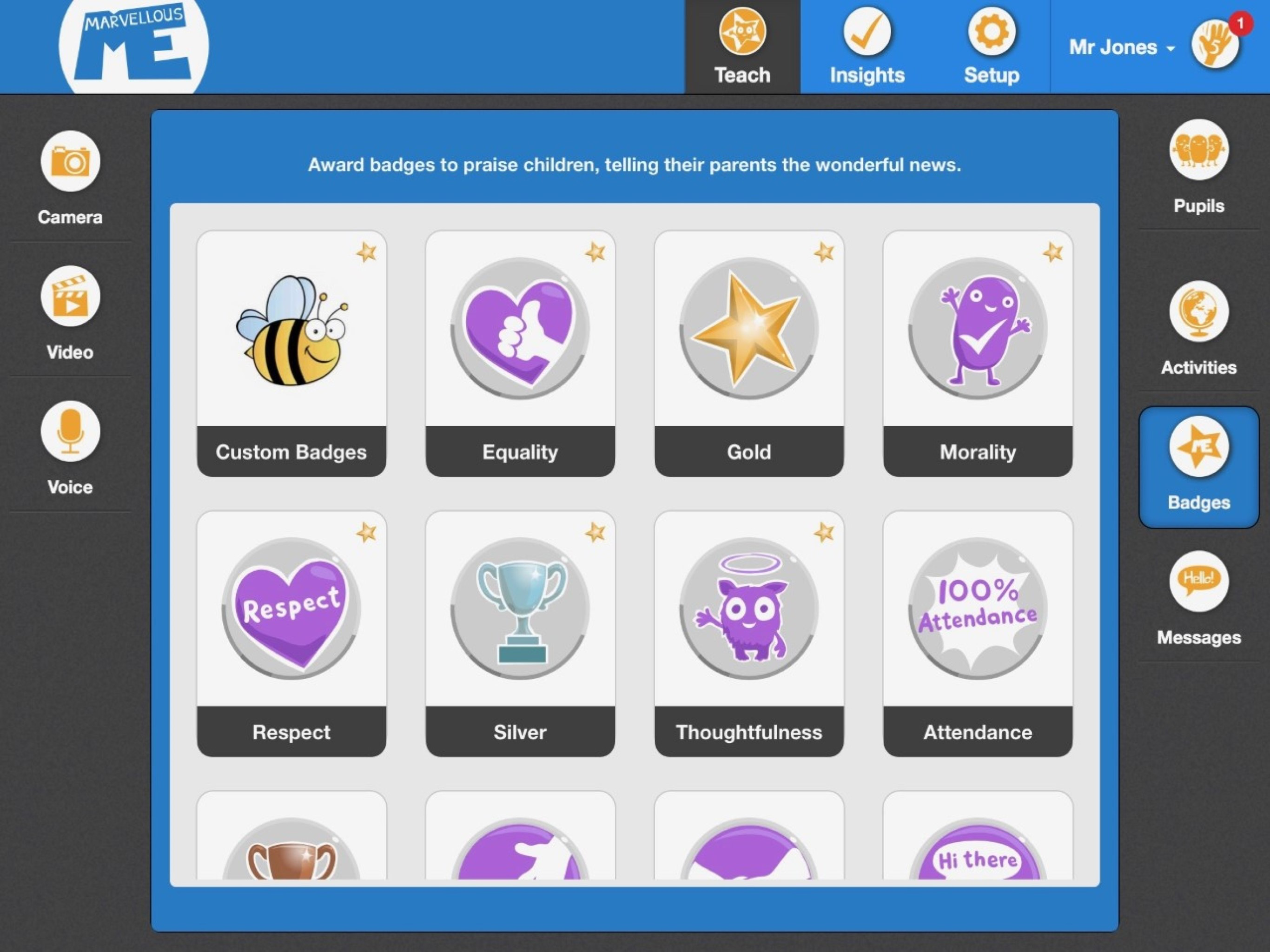 MarvellousMe for Teachers
