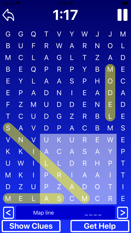 #2. Cross Search Daily Word Puzzle (iOS) 来自: Blue Water Apps, LLC
