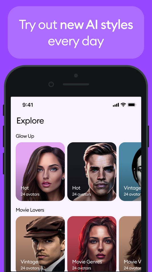#3. Dawn AI - Avatar generator (iOS) 来自: Mosaic S.r.l.