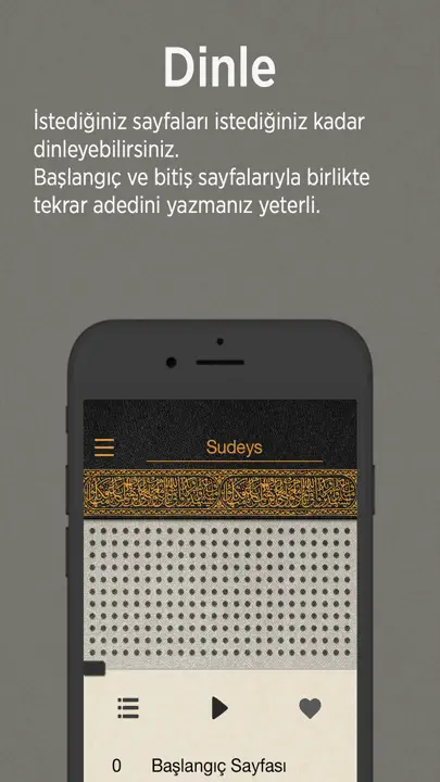 Kur'an iPhone Ekran Görüntüsü 2