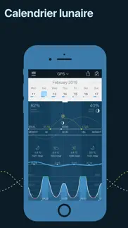 fishing calendar, fish finder iPhone Captures Décran 1