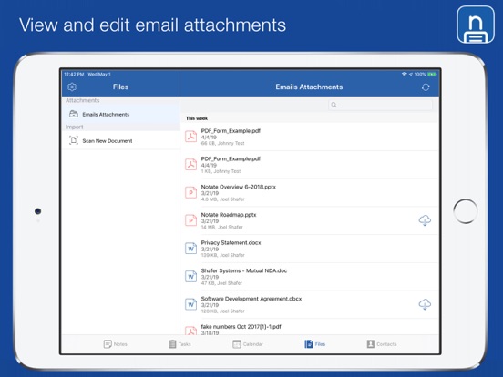 Notate PDF for Citrix iPad screenshot 8 - Business app