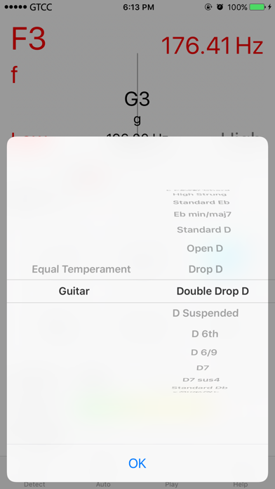 Accurate Guitar Tuner SE Screenshot