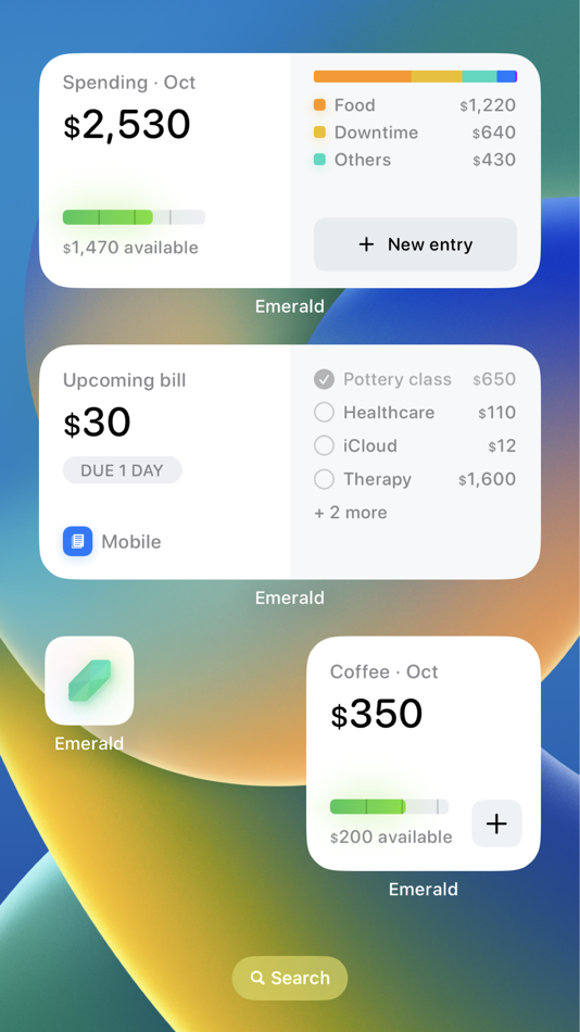 #5. Gem - Money tracker (iOS) 由: Oz Pinhas