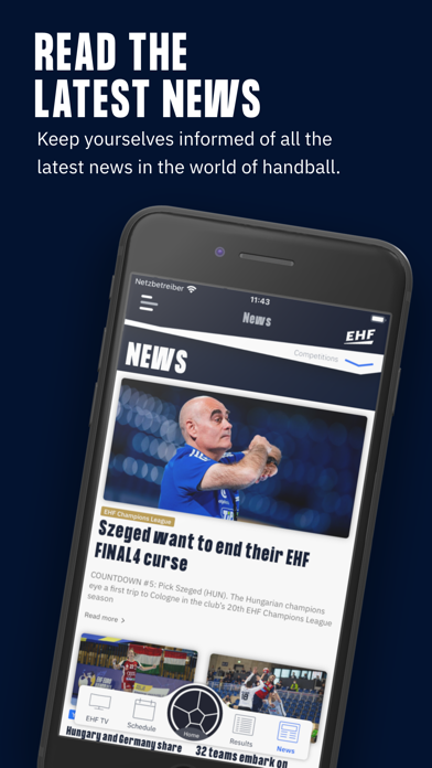 Home of Handball Screenshot