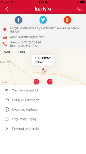 Yüksekova Haber Portalı screenshot 4