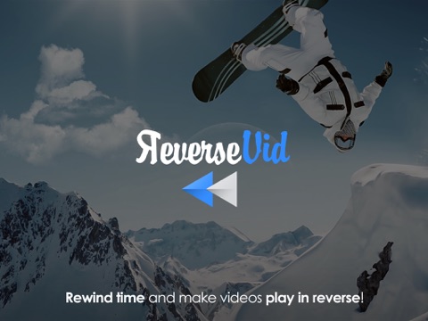 動画をリバース再生: Reverse Videoのおすすめ画像1