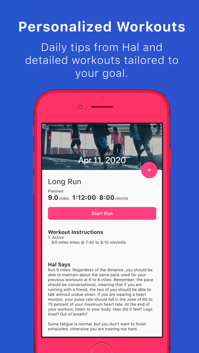 Run With Hal - Training Plans Screenshot